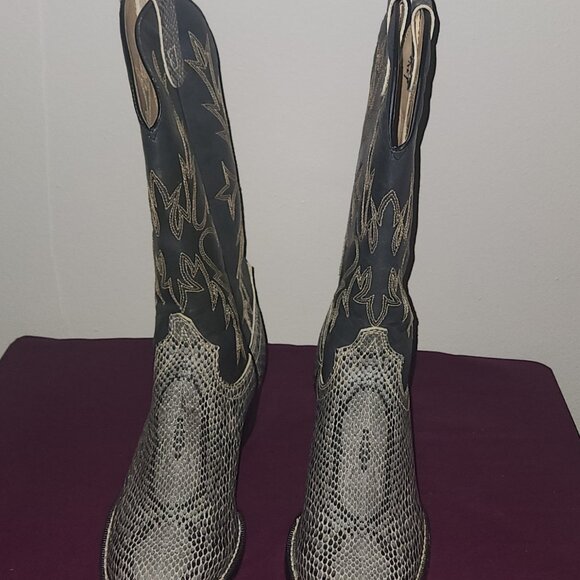 RamRods Cowboy Boots Size 8M - Picture 1 of 13